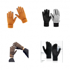 Wholesale of Knitted Full Finger Gloves
